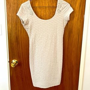 Free people beaded and textured dress